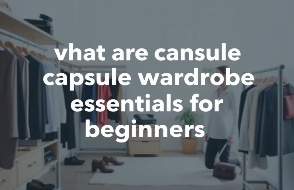 Essential Capsule Wardrobe Pieces Every Beginner Should Own