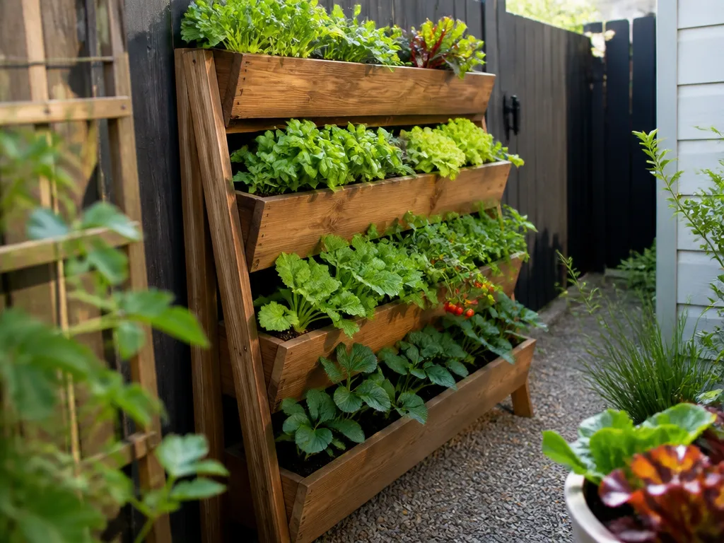1. Raised Garden Bed Ideas For Small Backyards Using Vertical Tiers - raised garden bed ideas for small backyards