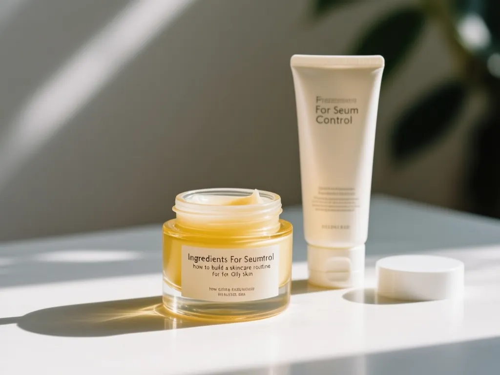 Best Ingredients For Sebum Control - how to build a skincare routine for oily skin?