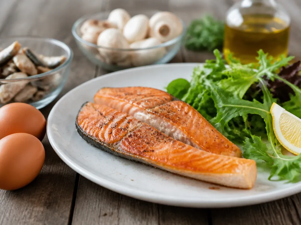 Factors Influencing Vitamin D Status - foods high in vitamin D for adults