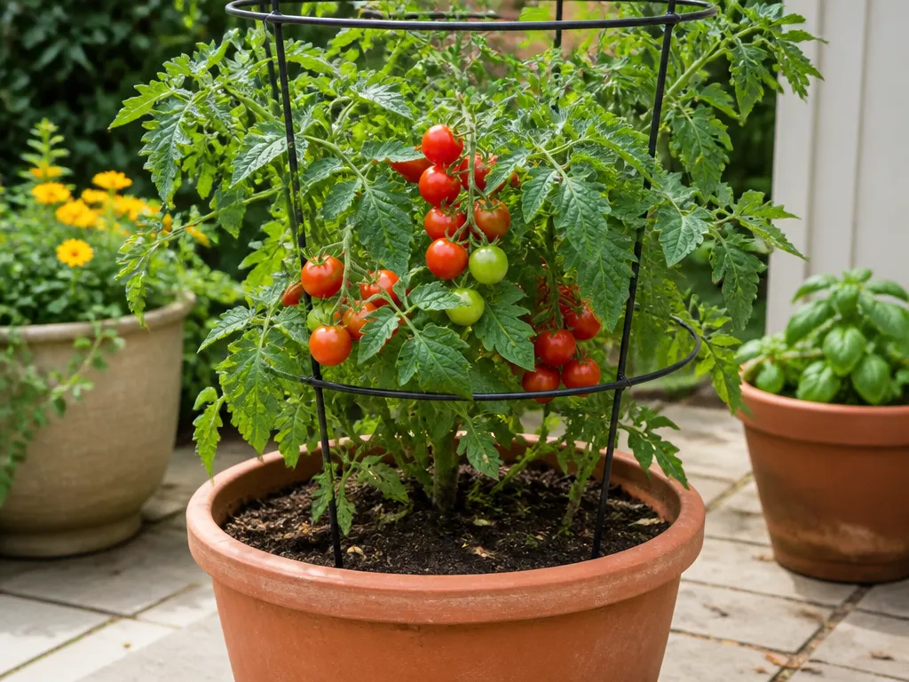 how to grow tomatoes in containers?