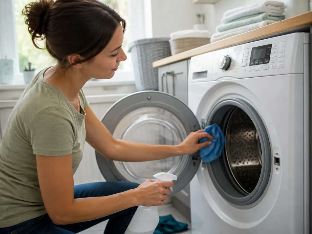 Step-by-step Cleaning Guide - how to clean a front load washing machine?