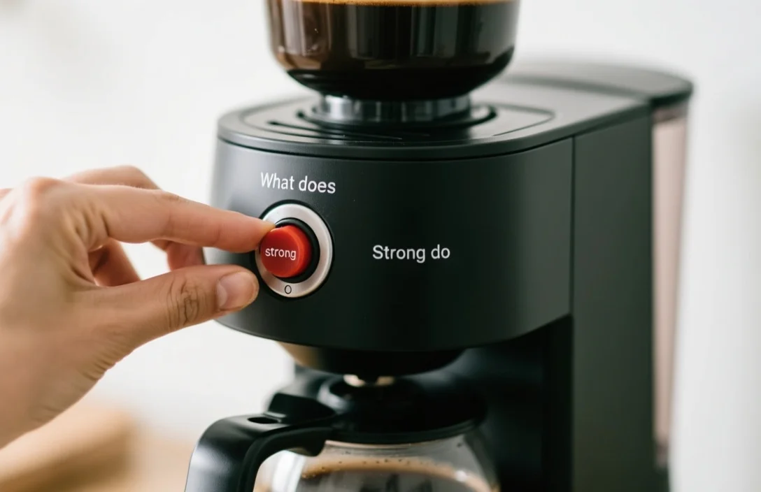 Tips for what does the strong button do - what does the strong button do on a coffee maker?