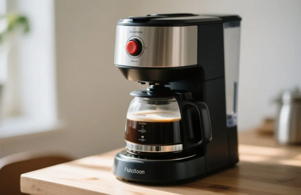 what does the strong button do on a coffee maker?