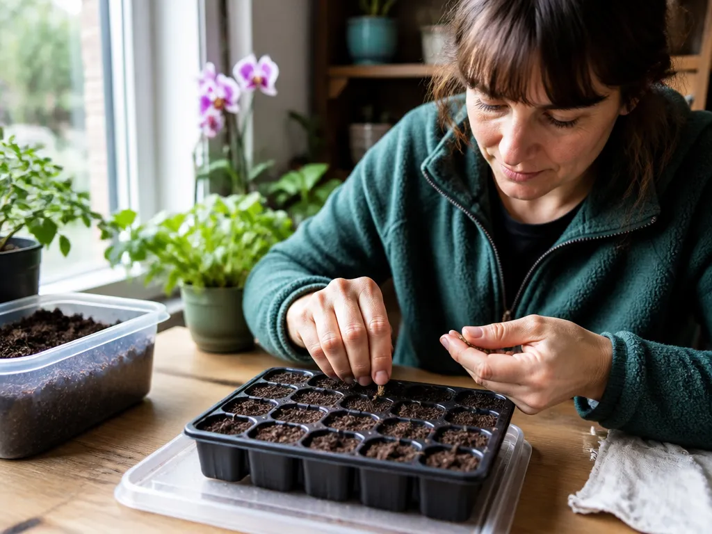 Indoor Sowing Schedule - when to plant hollyhock seeds?