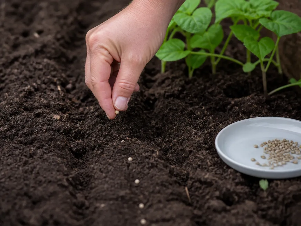 when to plant hollyhock seeds?
